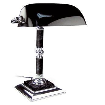 Лампа настольная чёрный мрамор, арт. 6029
