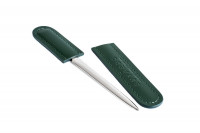 Канцелярский нож, зеленая кожа, артикул 2807-5